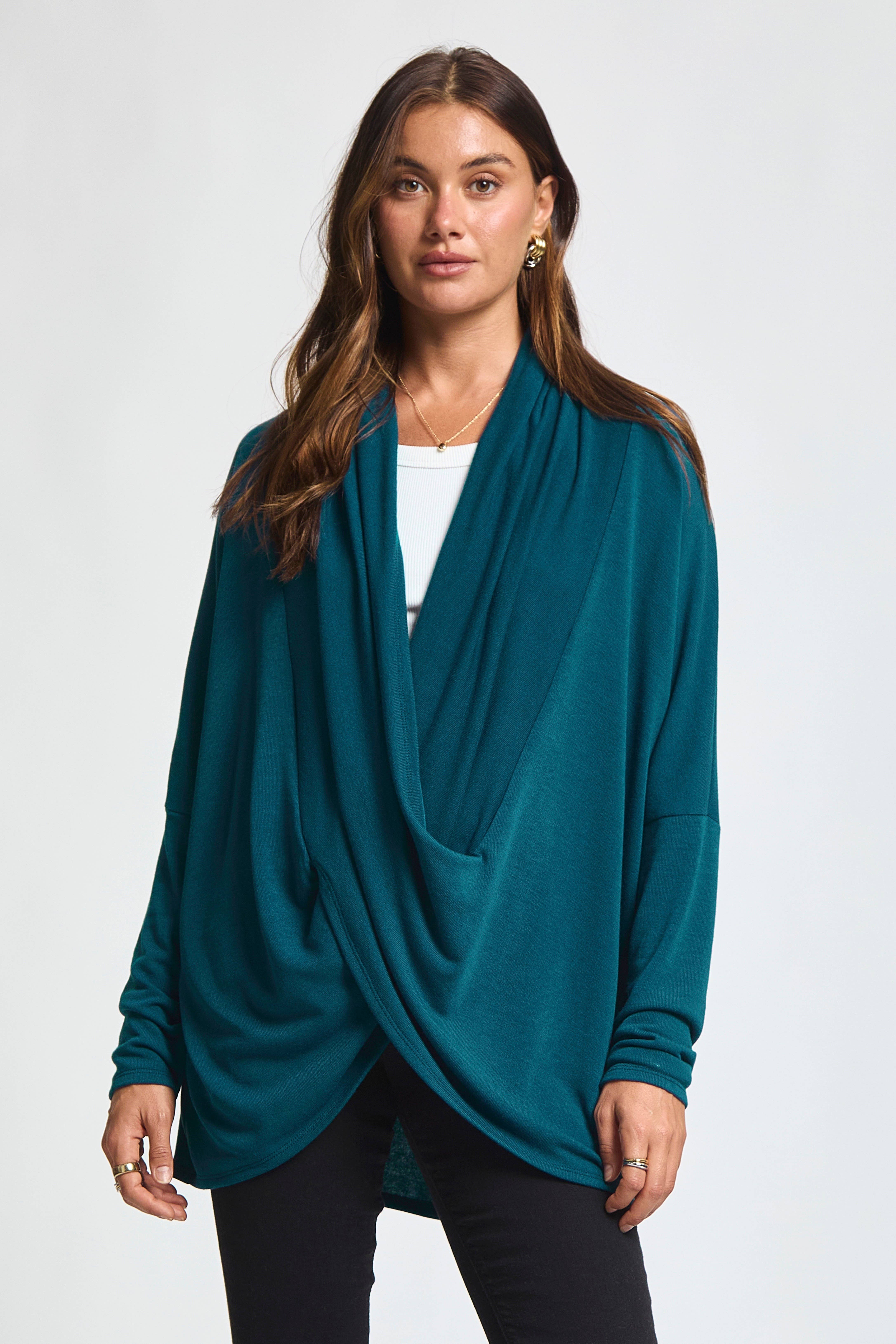 Dear Scarlett - Wholesale Tunic - Women's - Soft Drape Hacci Wrap0