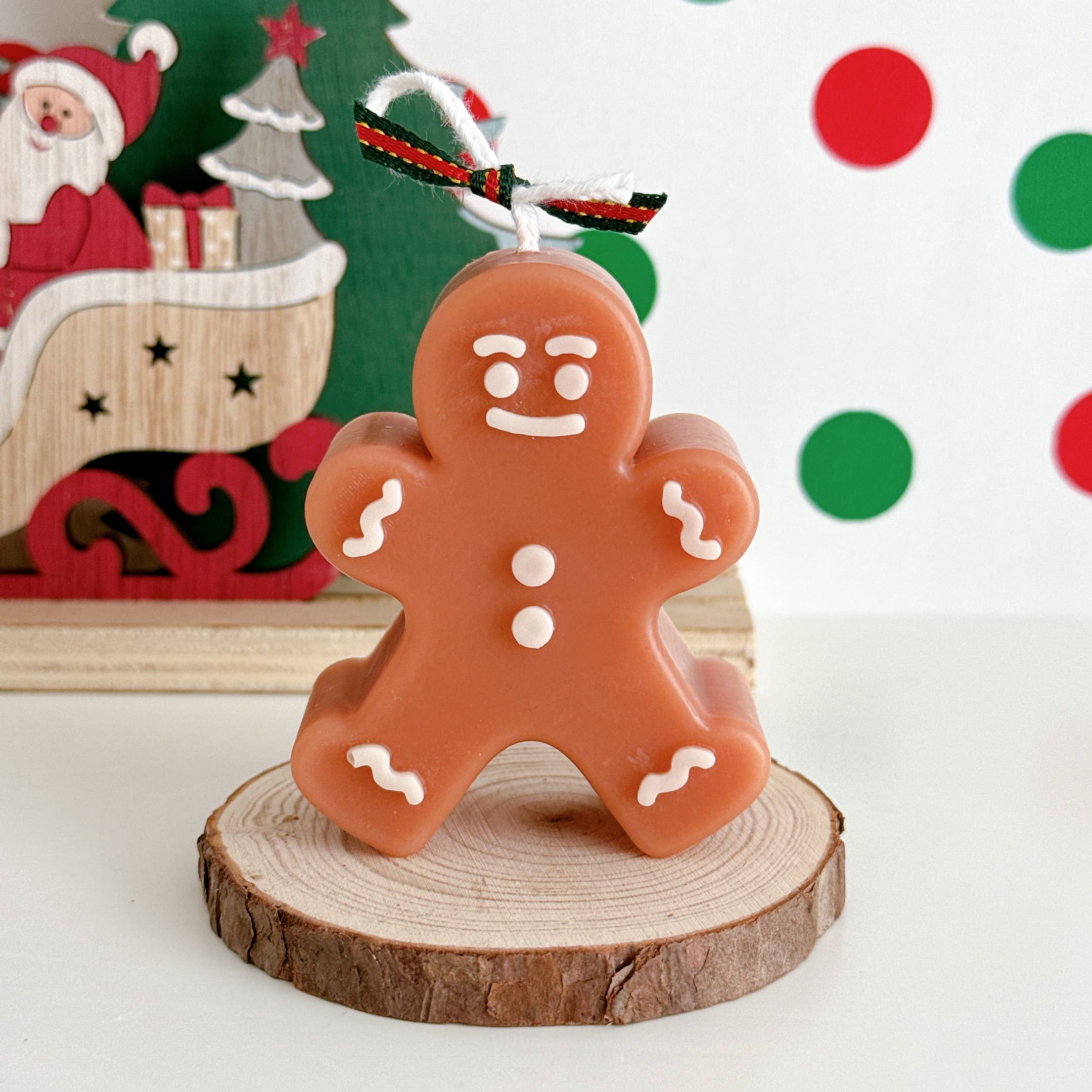 The Cutest Hits - Wholesale Novelty Candle - Gingerbread Man Candle | Small Christmas Candle Gift2