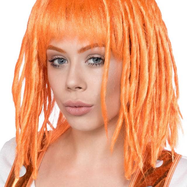 orange Special Item Wig for wholesale on Faire