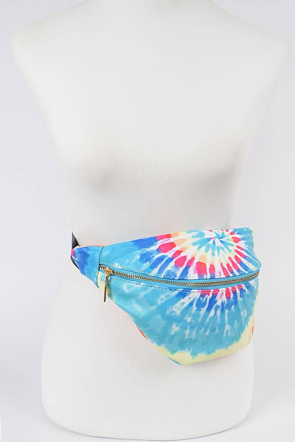 3AM BY H&D ACCESSORIES - Wholesale Belt Bag - Women's - Tie Dye Fanny Pack6