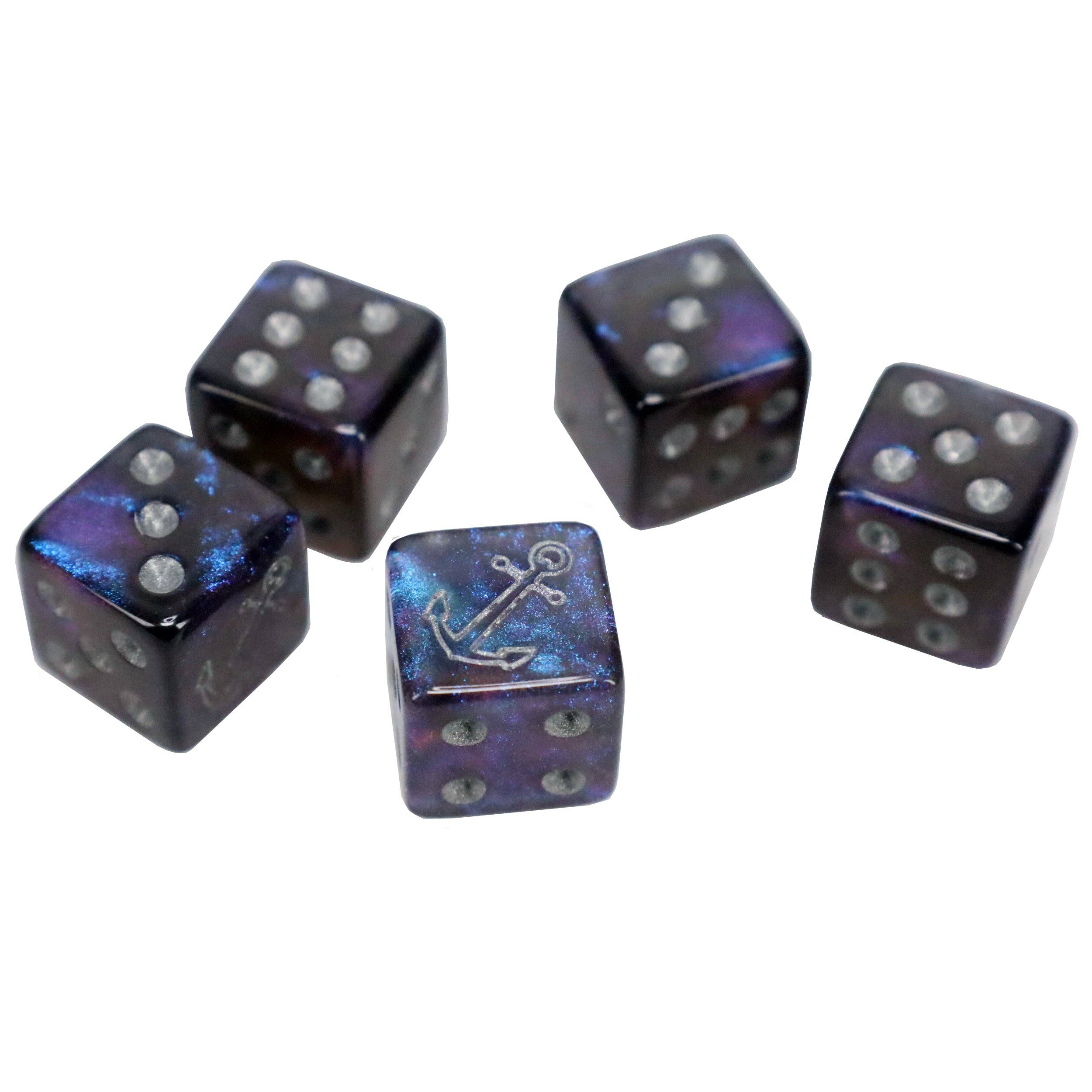 Wood Expressions – Dados por atacado – Jogo de Dados do Capitão Tripulante do Navio8