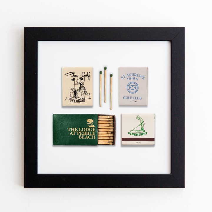 Match South - Wholesale Art Print - Golf Collage