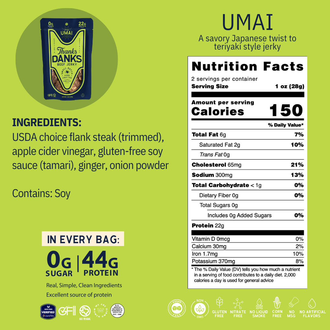 Thanks Danks - Vendita all'ingrosso Carni essiccate - Umai2