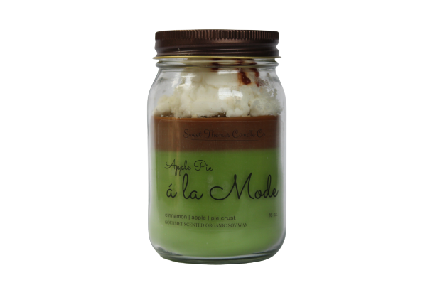 Sweet Themes Candle Co. - Wholesale Jar/Filled Candle - Apple Pie a la Mode4