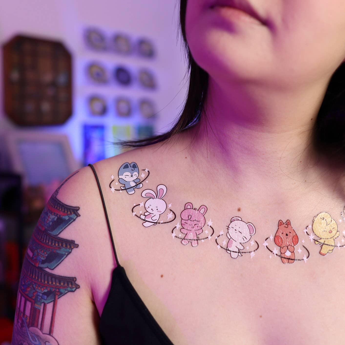 Riskit Design - Wholesale Temporary Tattoo - KPOP Stray Galaxy TEMP TATTOOS3