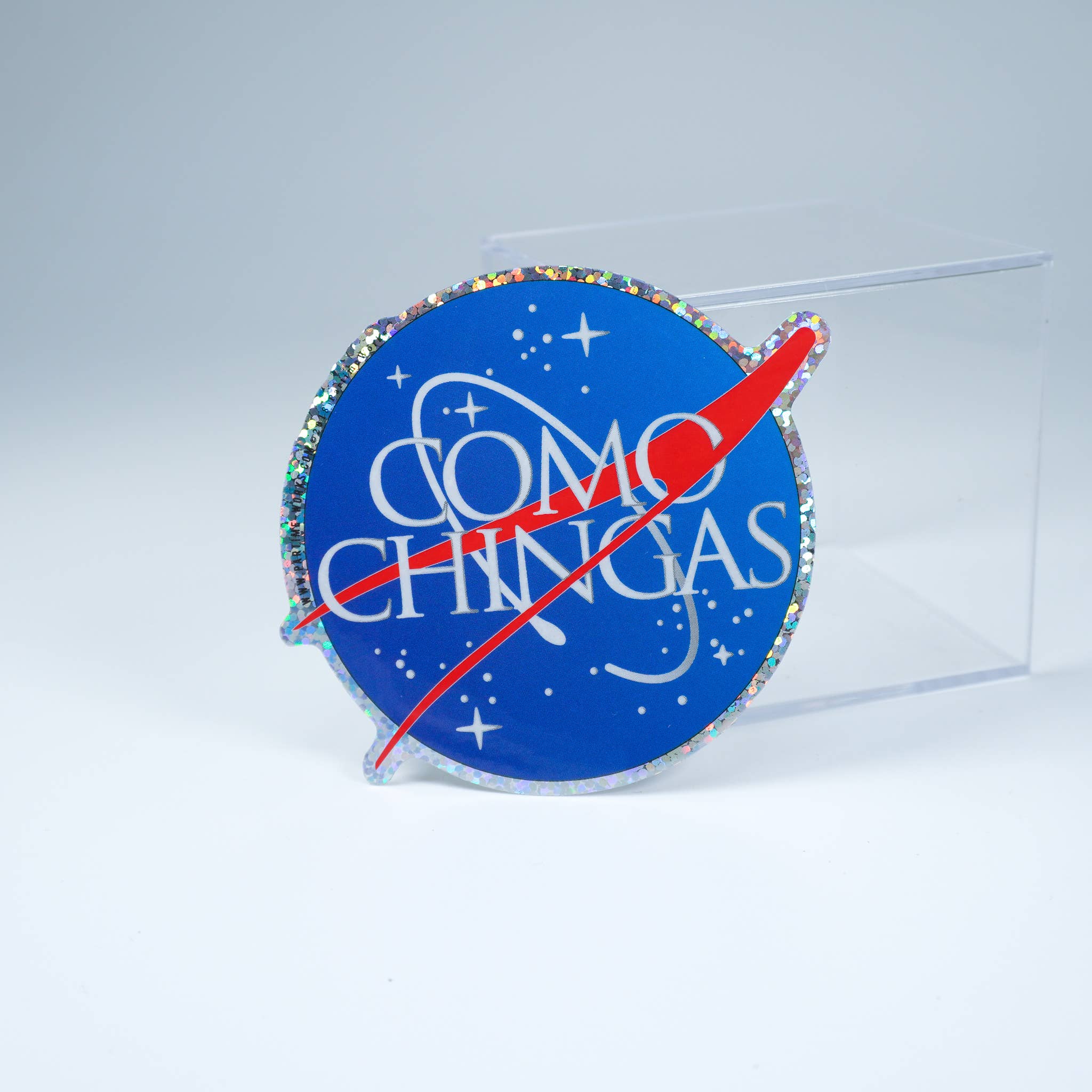 PARTIMEWORKS - Wholesale Sticker - Como Chingas (NASA) 3" Sticker8