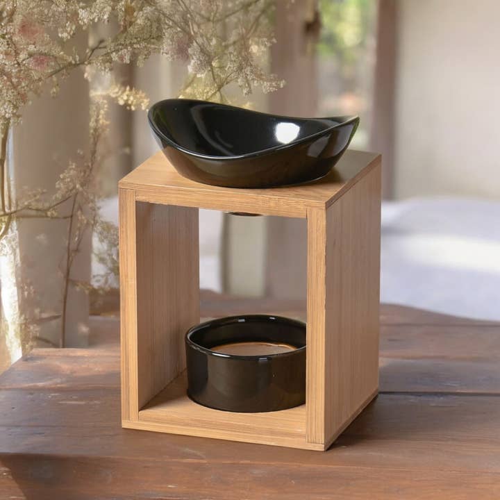 Zen'Arome - Wholesale Oil Warmer - Naturéa Series Fragrance Burner - Kalos Scents and Waxes Candle