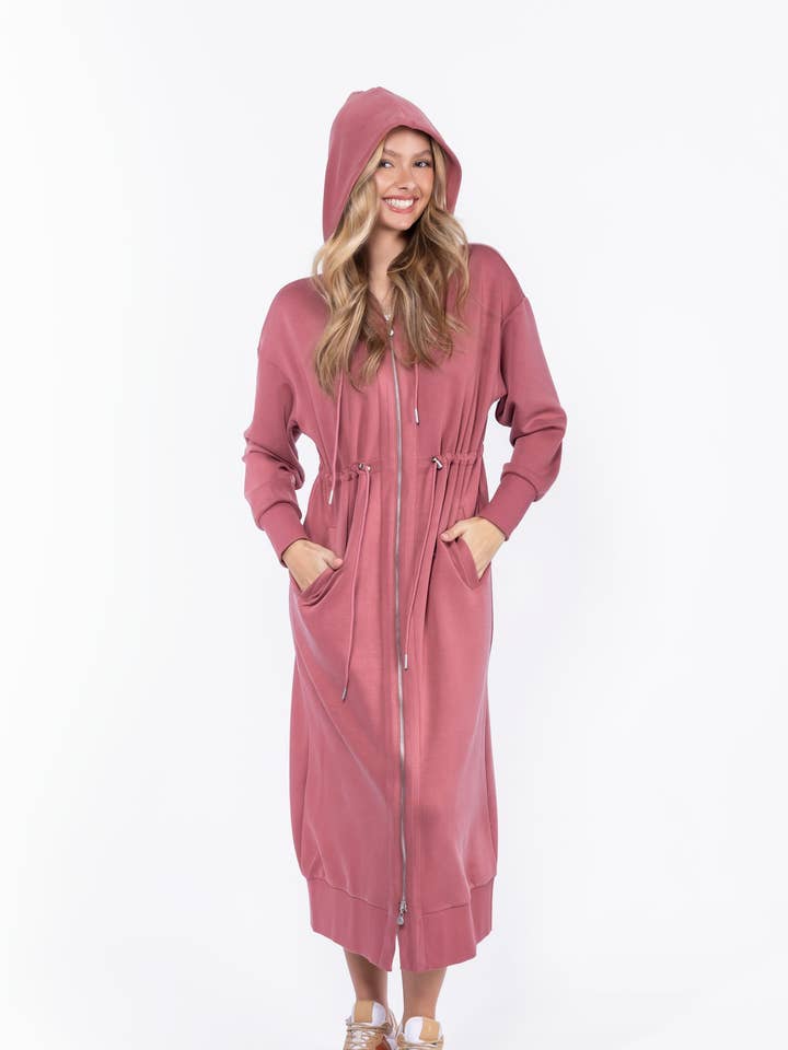 Mina Dress (Dusty Rose) for wholesale by Yakira Bella