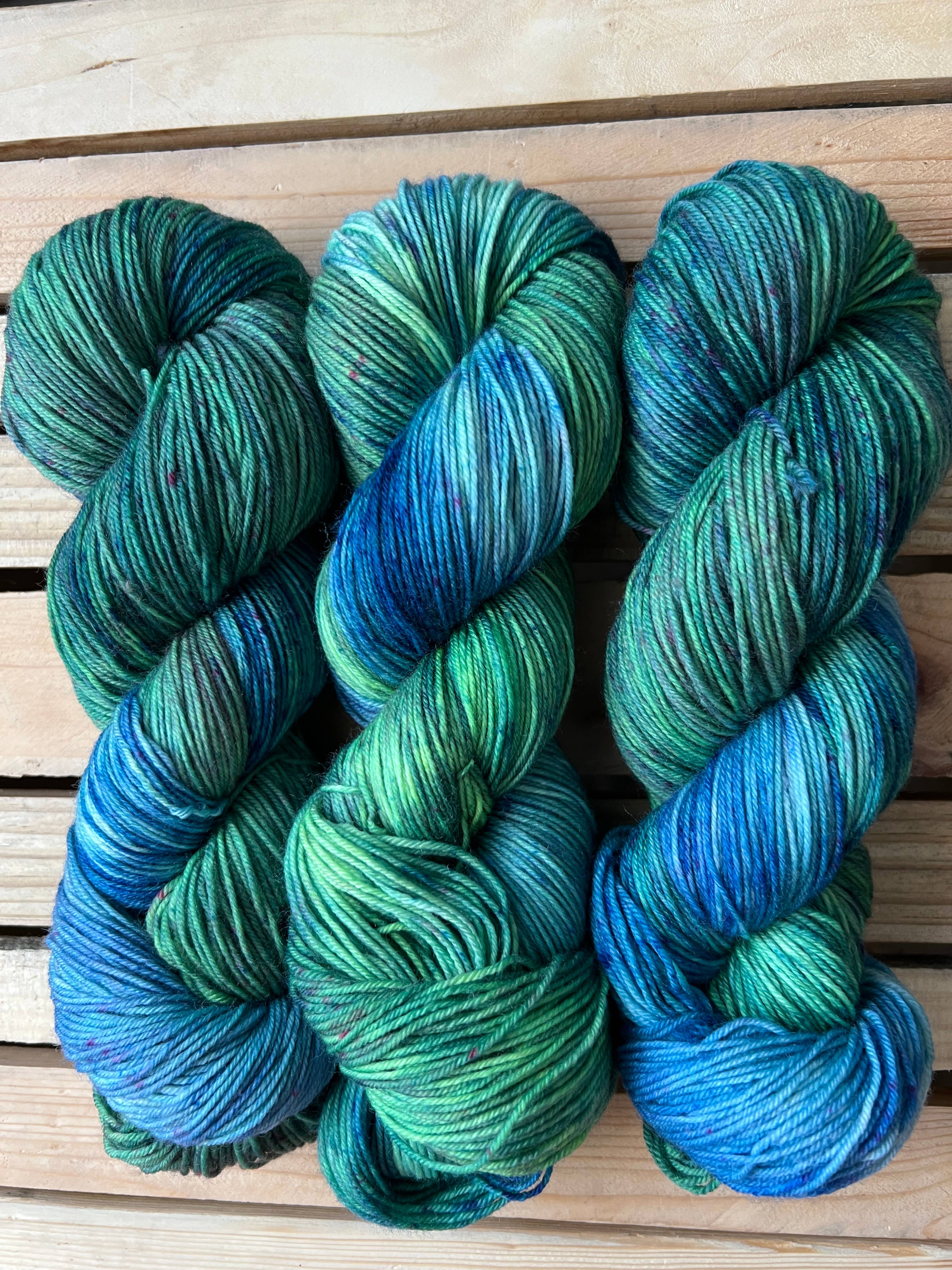 The Yarn Cabin DBA Purls & Pines Yarn - Wholesale Yarn - MN Night Sky Hand Dyed Yarn4