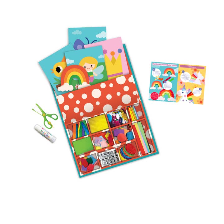My Creative Box β wholesale DIY craft kit β Child β Unicorn and Fairy Collage Sensory Craft Box2