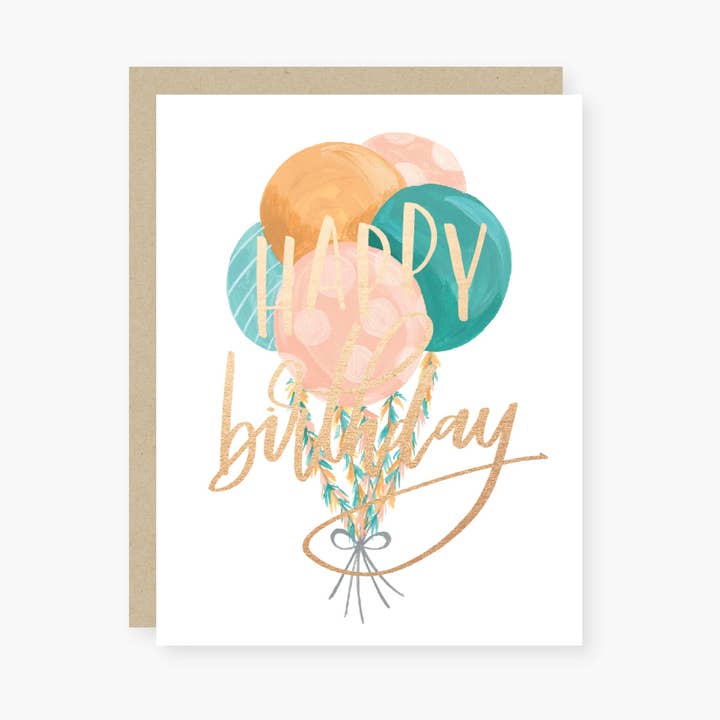 2021 Co. - Wholesale Birthday Card - birthday balloons0