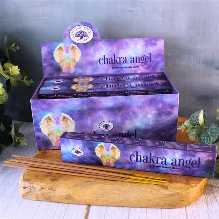 Green Tree - Wholesale Incense - Green Tree Chakra Angel Hand Rolled Natural Incense Sticks3