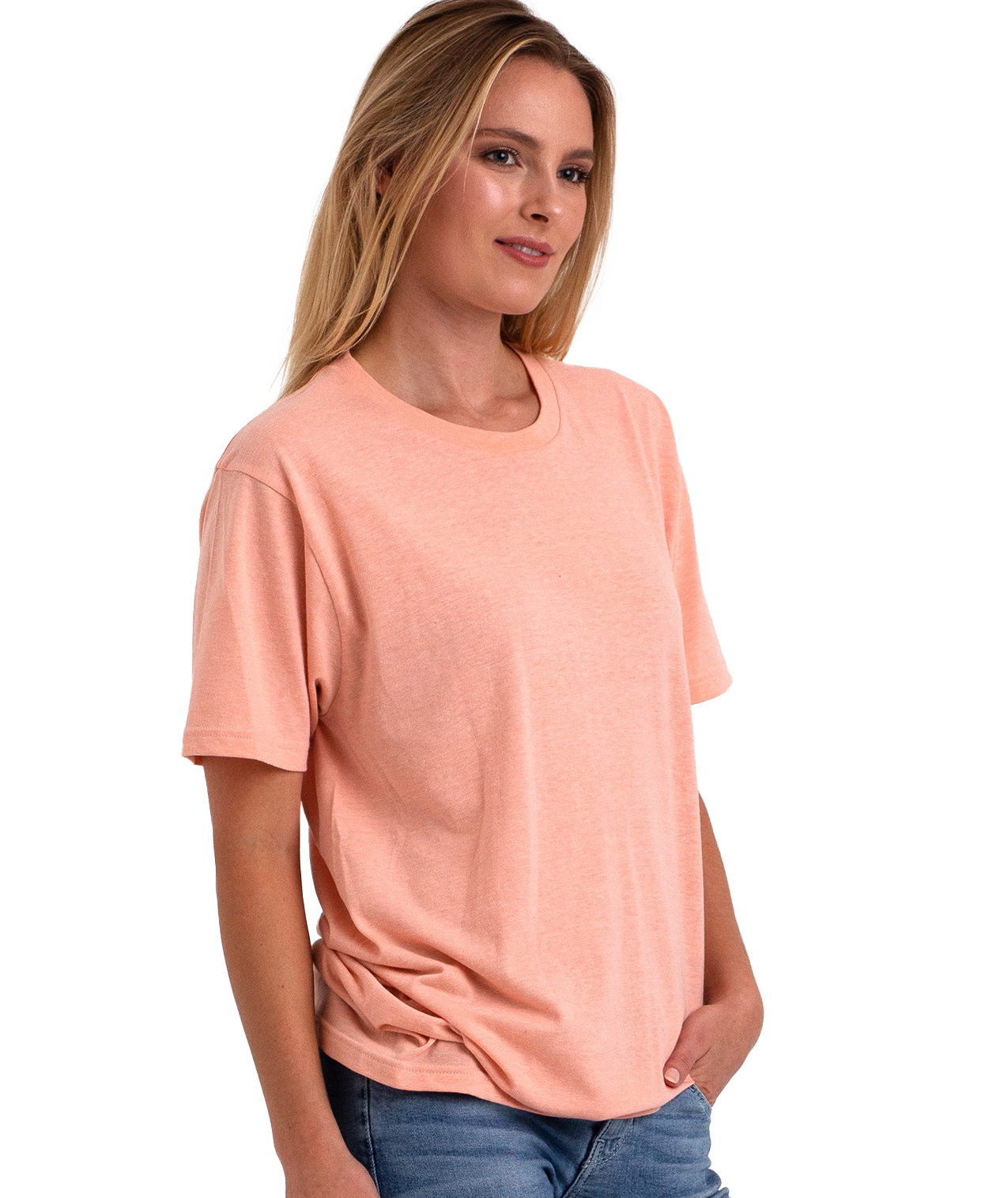 U.S. Apparel - Wholesale T-Shirt - Women's - Unisex Fit Tubular Crew Neck Tee56