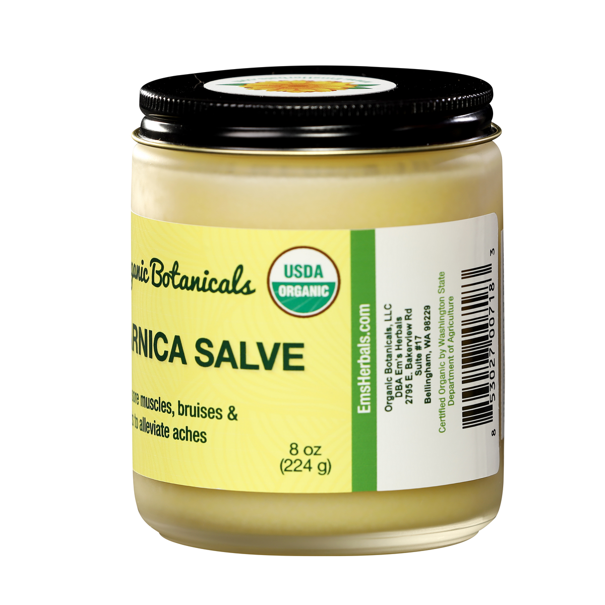 Organic Botanicals – Engroshandel Plejende salve – Ren arnica salve til lindring af smerter og hævelser7