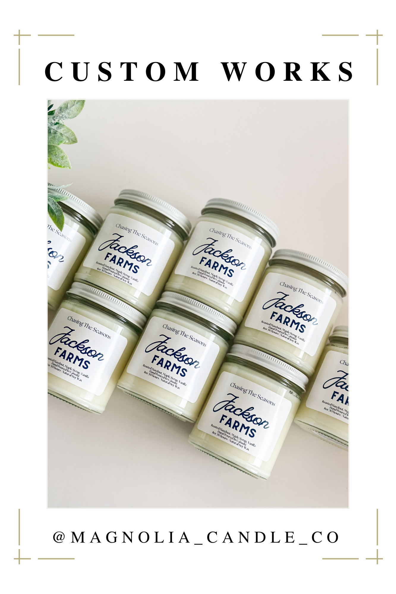 Magnolia Candle Company - Wholesale Jar/Filled Candle - White Label Soy Candles - Brandless Candles, Private Labels14