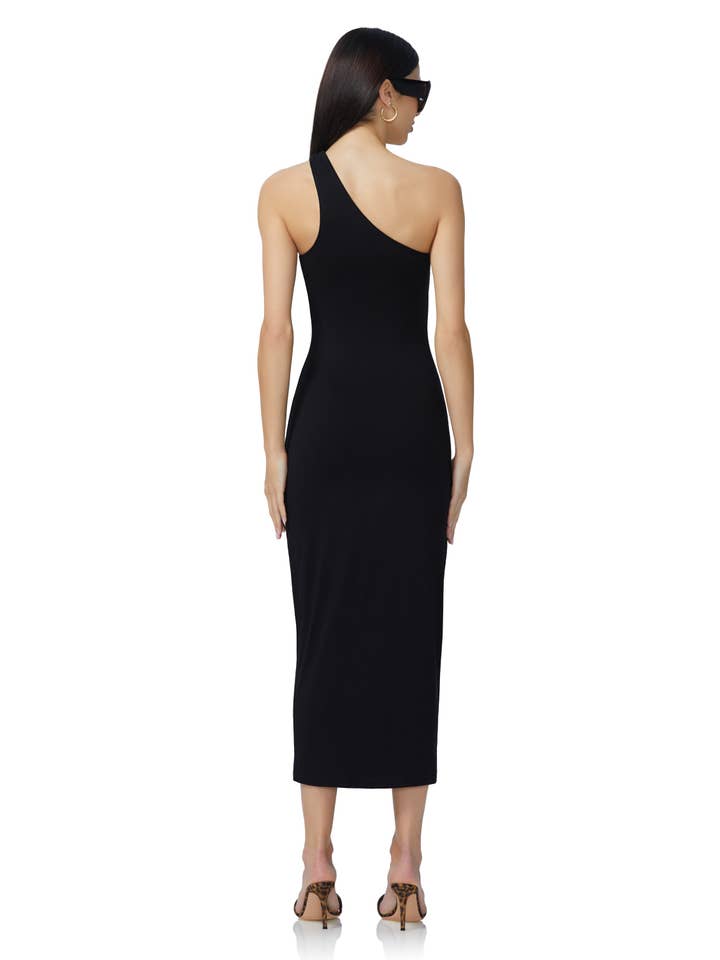 Sloane Midi Dress - Noir for wholesale on Faire