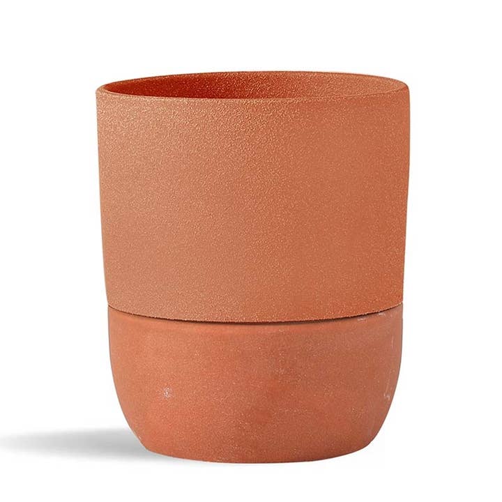 Urban Dweller Self-Watering Pot, Sand Canyon Clay for wholesale by Pacific Home & Garden