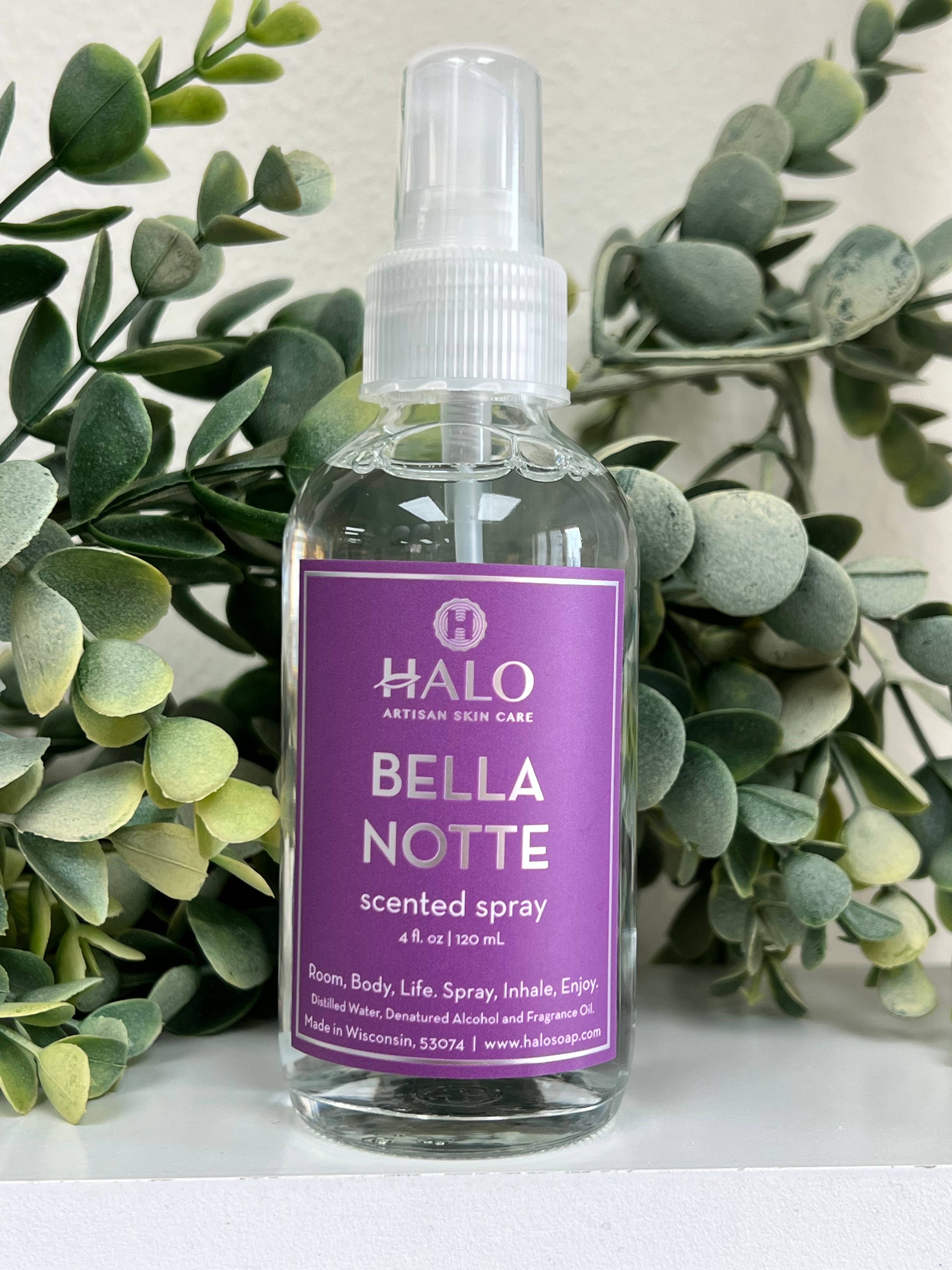 Halo Artisan Skin Care - Wholesale Room & Linen Spray - Room and Body Spray0