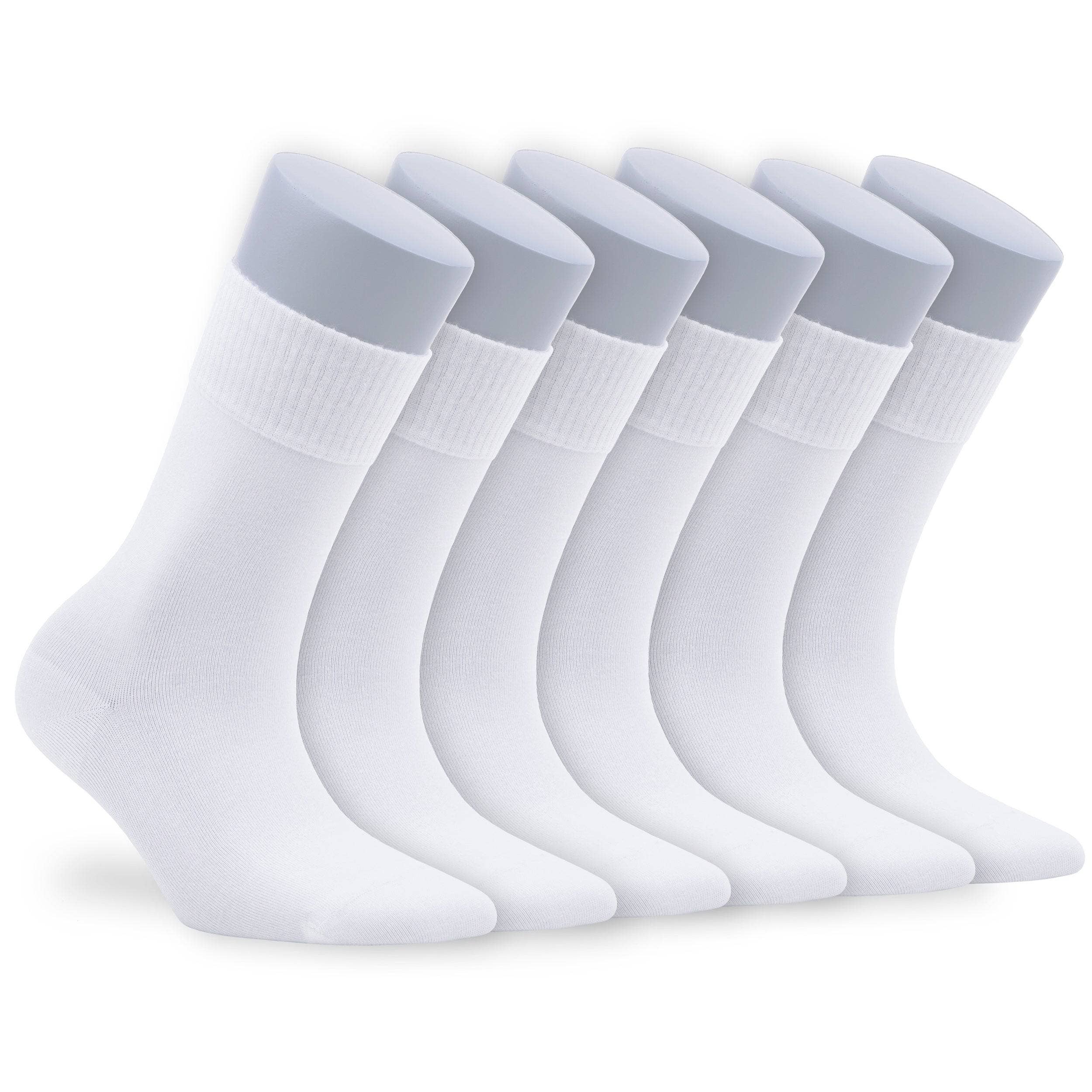 Bambooven – Großhandel Socken – Damen – Damen Bambus-Diabetikersocken im 6er-Pack – Modell 5860