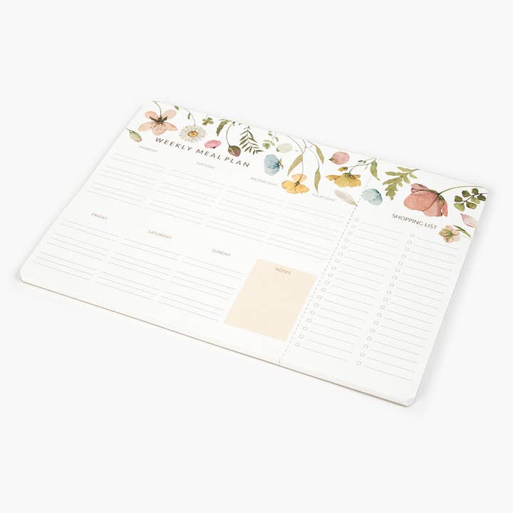 Flores de primavera Spring Flowers Menu Planner for wholesale on Faire2