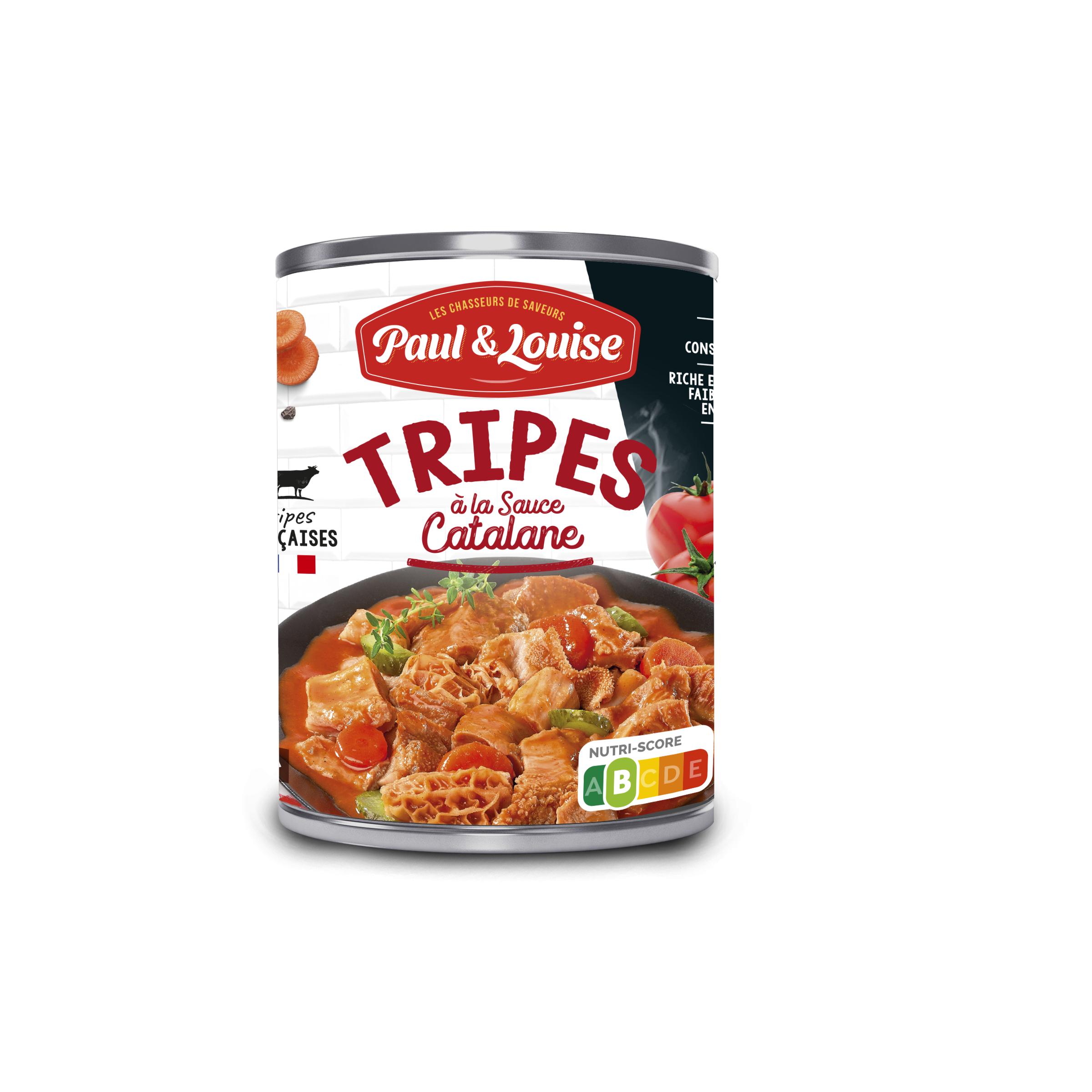 Paul & Louise - Wholesale Shelf Stable Prepared Meal - Tripe in Catalan sauce - Origin France (400 g)0
