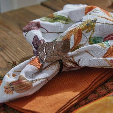Park Designs - Wholesale Napkin Ring - Leaf Napkin Ring - 4 Asst.1