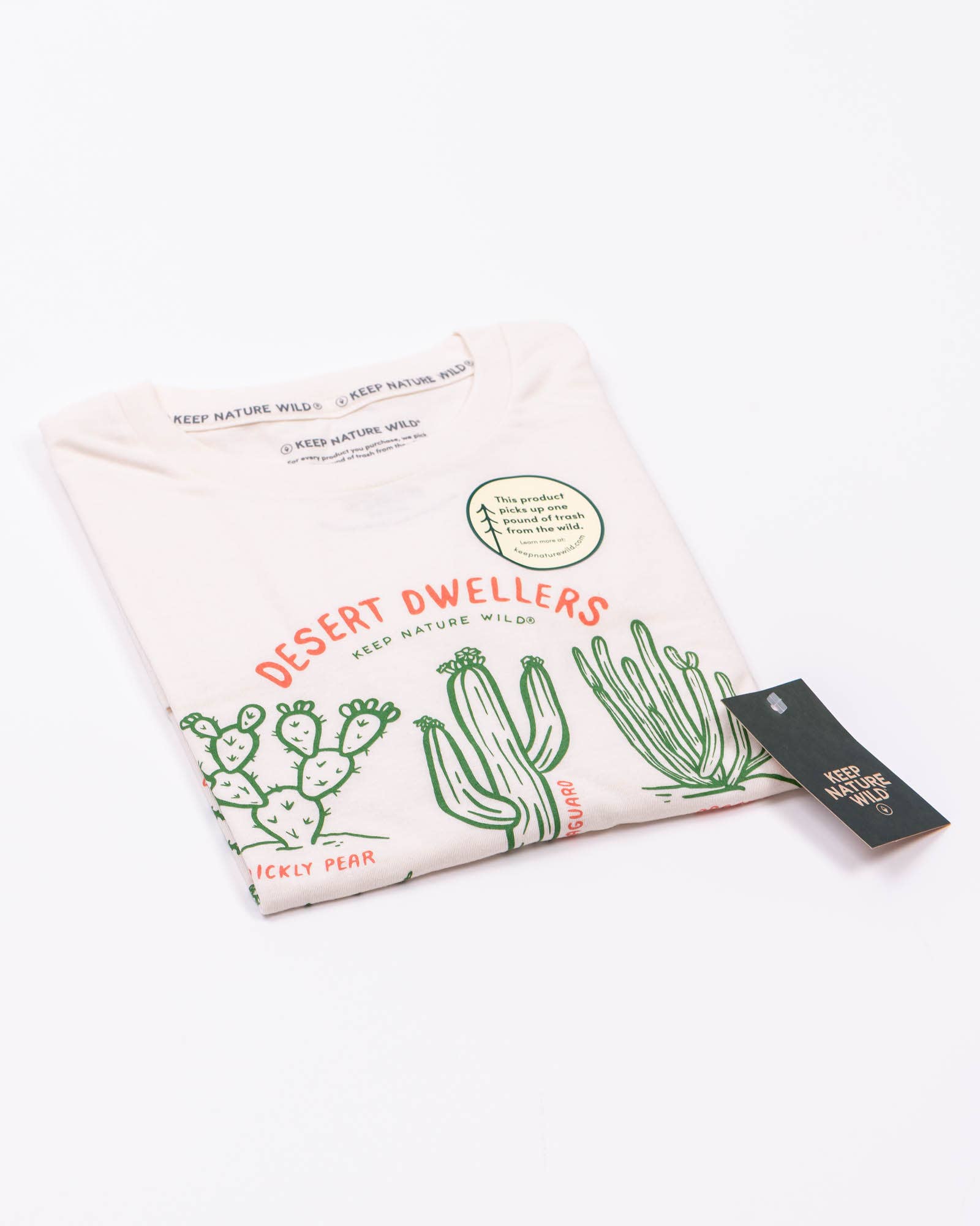 Keep Nature Wild - Wholesale T-shirt met print - Uniseks - Desert Dwellers Unisex t-shirt | Naturel9