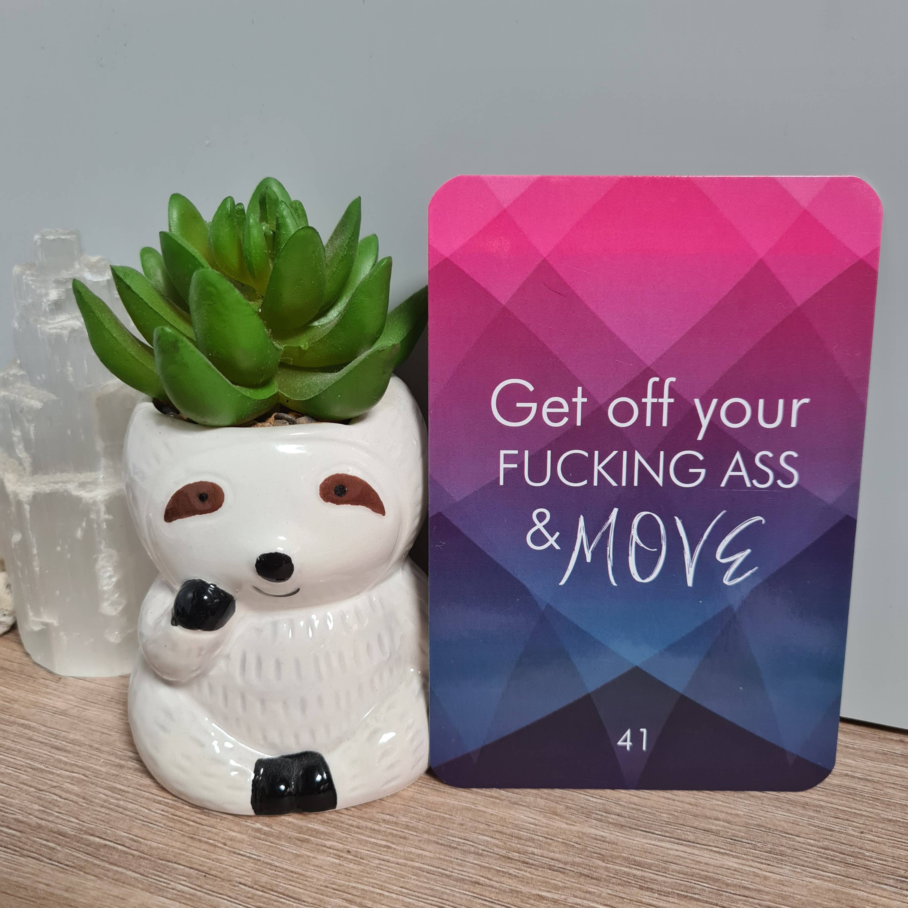 Lyndy Jewell - Vente Cartes de tarot - The Fucking Honest Oracle Cards7