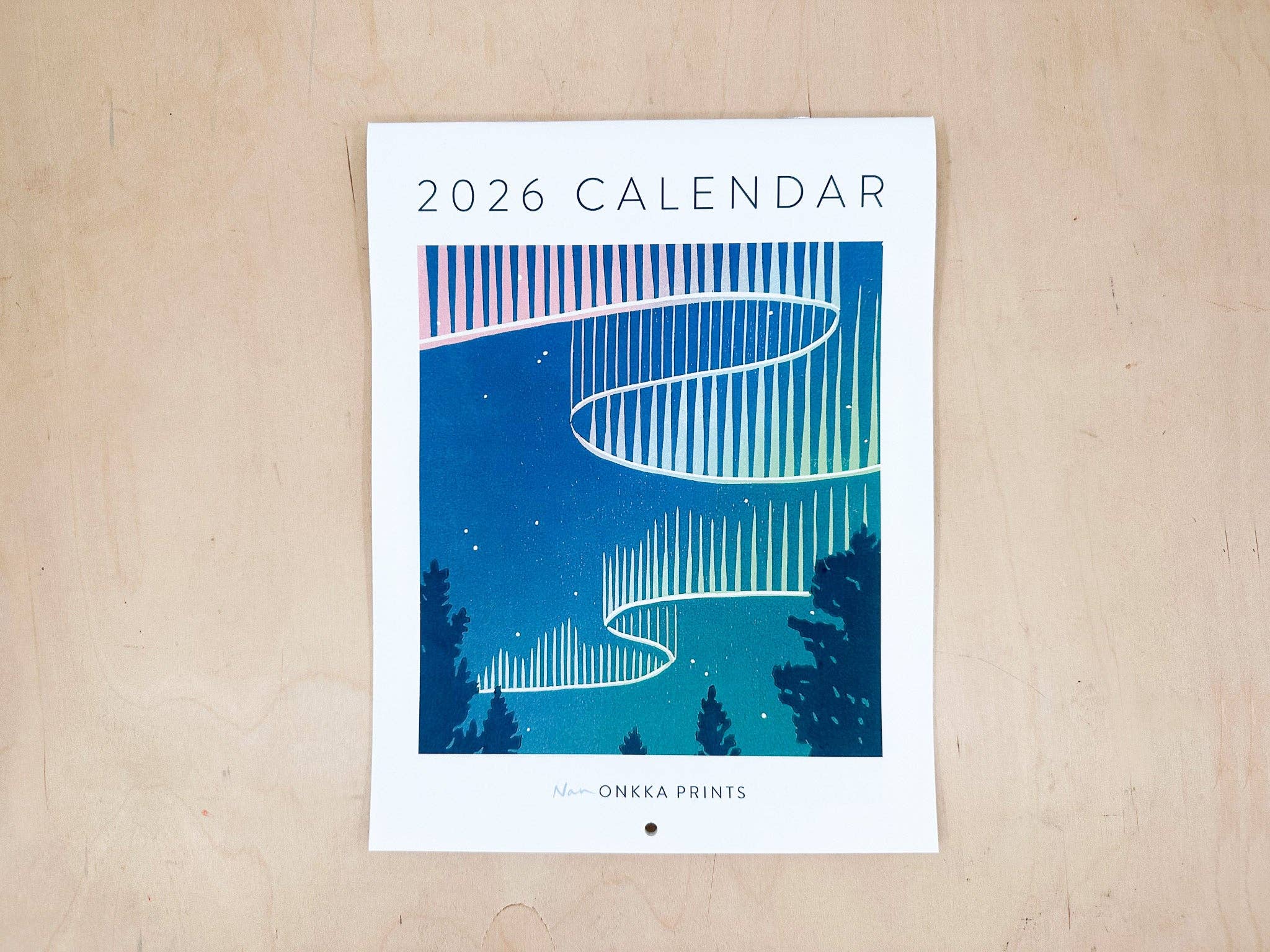 Nan Onkka Prints – Engroshandel Kalender – 2026 Vægkalender1