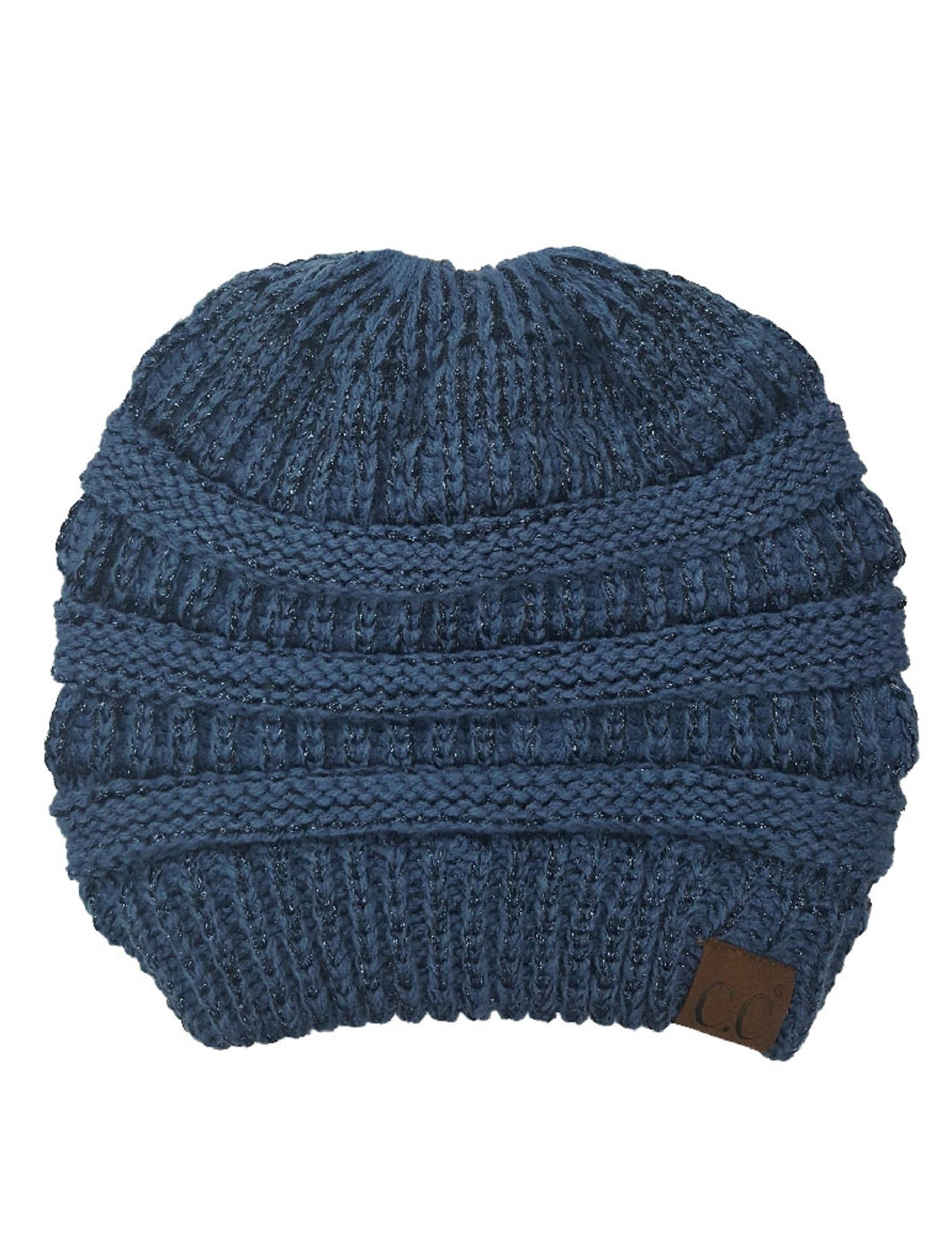 Truly Contagious - Vendita all'ingrosso Berretto - Donna - Berretto metallico CC Bun (MB-20 METALLIC)2