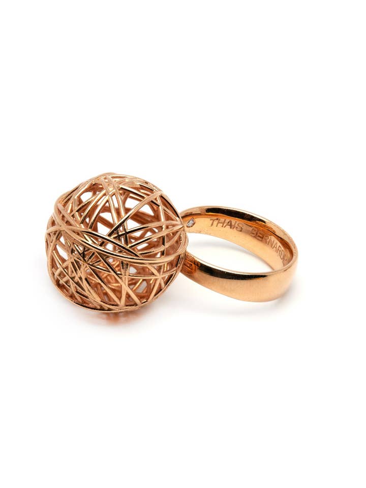 Stor Kuglering Cipó for engroshandel hos THAIS BERNARDES GIOIELLI