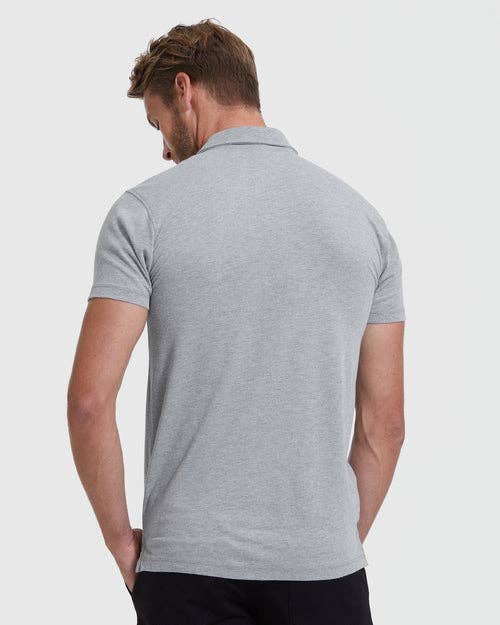 True Classic - Wholesale Polo - Men's - Short Sleeve Shirt | Polo | Heather Gray9