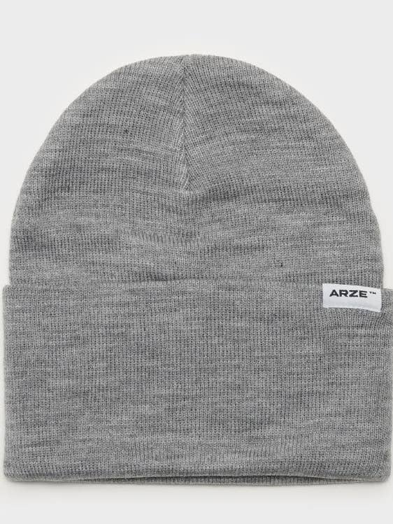 GREY WOOLLY BEANIE for wholesale by ARZE™