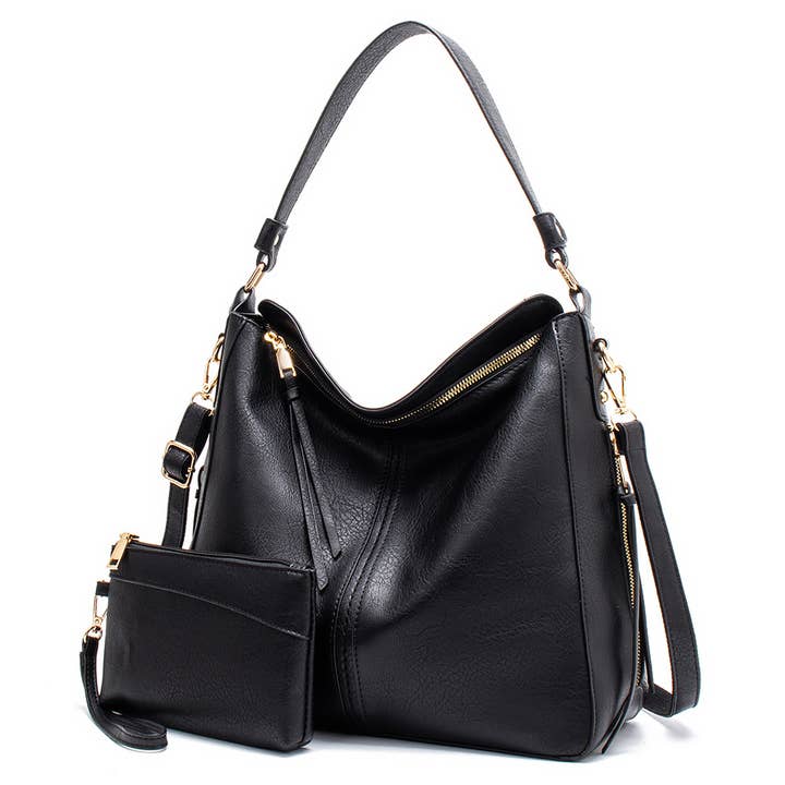Little Trendy - Wholesale Shoulder Bag - Women's - Women's shoulder bag large capacity Soft leather handbag21