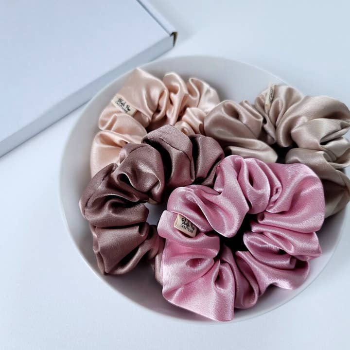 Blush Pop Creations – wholesale Scrunchie - Women’s – WHOLESALE SOFT SATIN SCRUNCHIE - CHOOSE YOUR FAVORITES