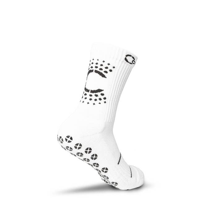 Control Sox - White - Athletic Sport Grip Socks - Anti-Slip for wholesale on Faire