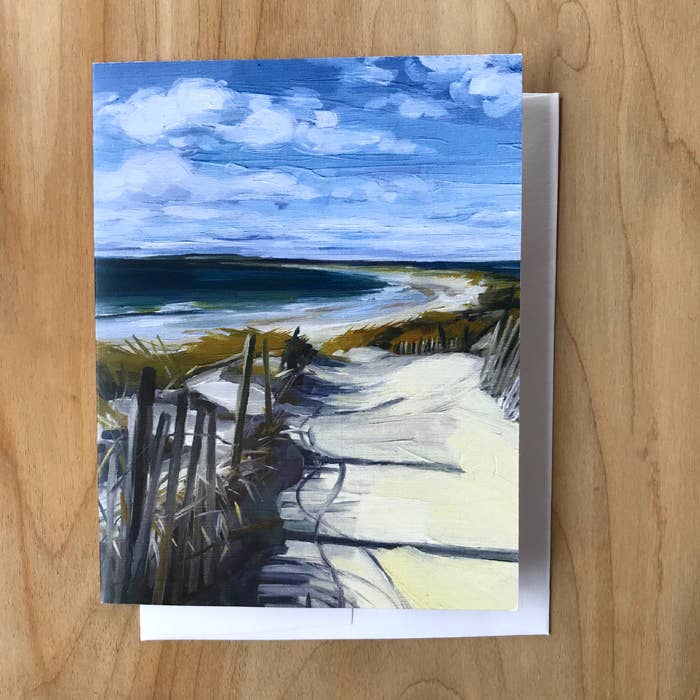 Art by Alyssa - Wholesale Everyday Greeting Card - Napatree Point Card0