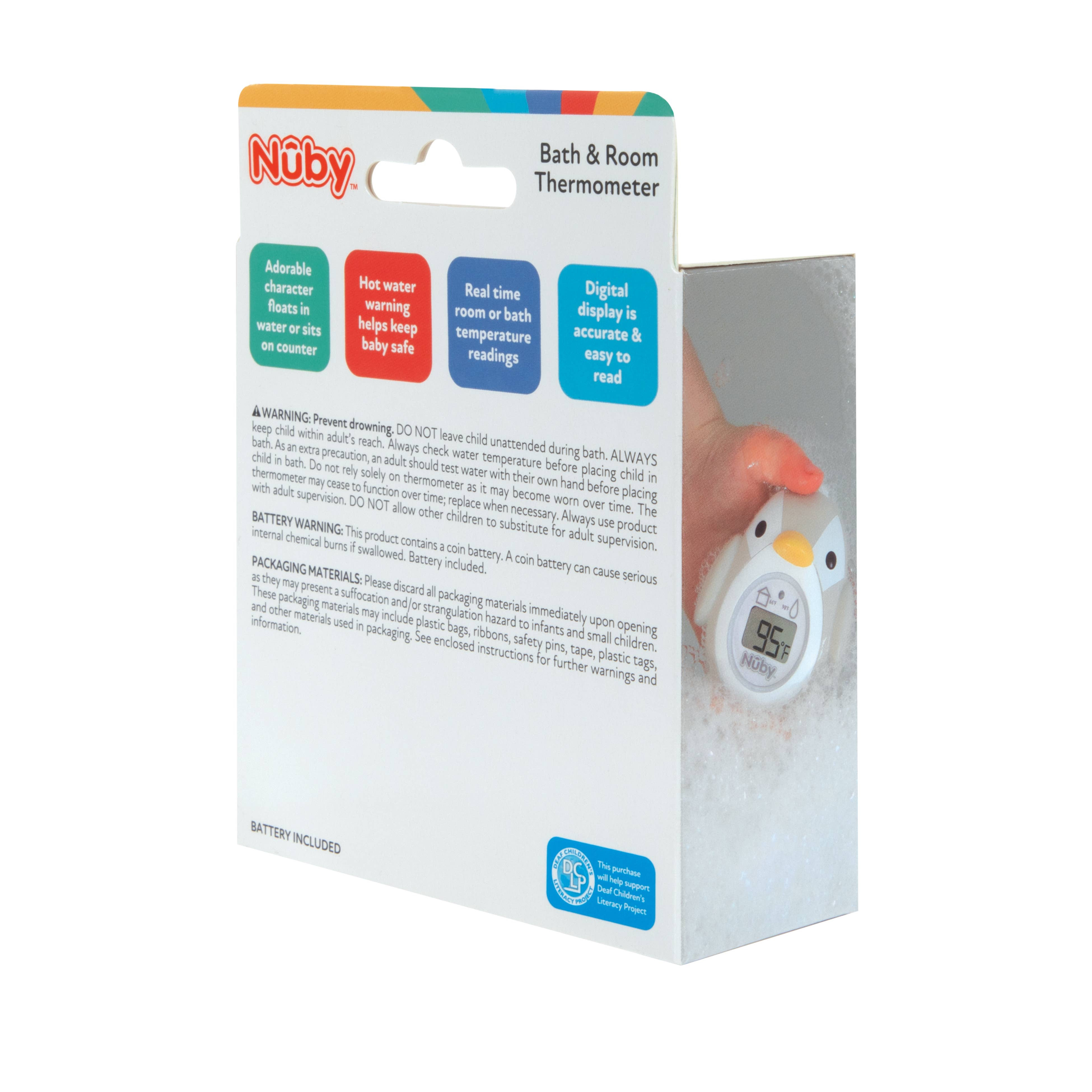 Nuby - Wholesale Thermometer - Penguin Bath Thermometer5