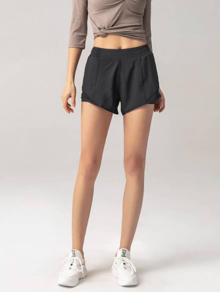 Anna Kaci Wholesale - Wholesale Athletic shorts – Women's - Workout Shorts Athletic Sports Running Shorts Active Yoga Gy10