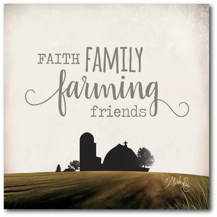 Family Farming Gallery - Arte da parete su tela per la vendita all'ingrosso da parte di Courtside Market