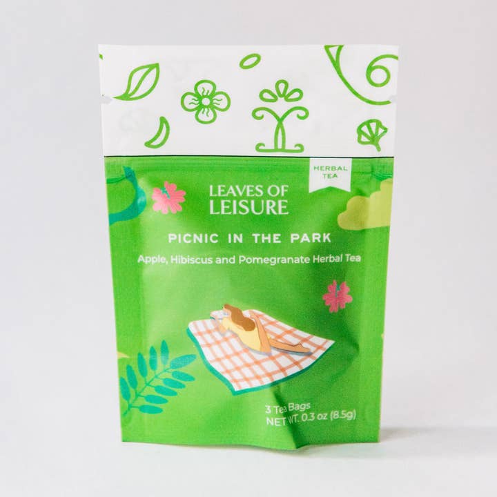Picnic in the Park Tea – Mini Pack (3 tea bags) for wholesale by Leaves of Leisure