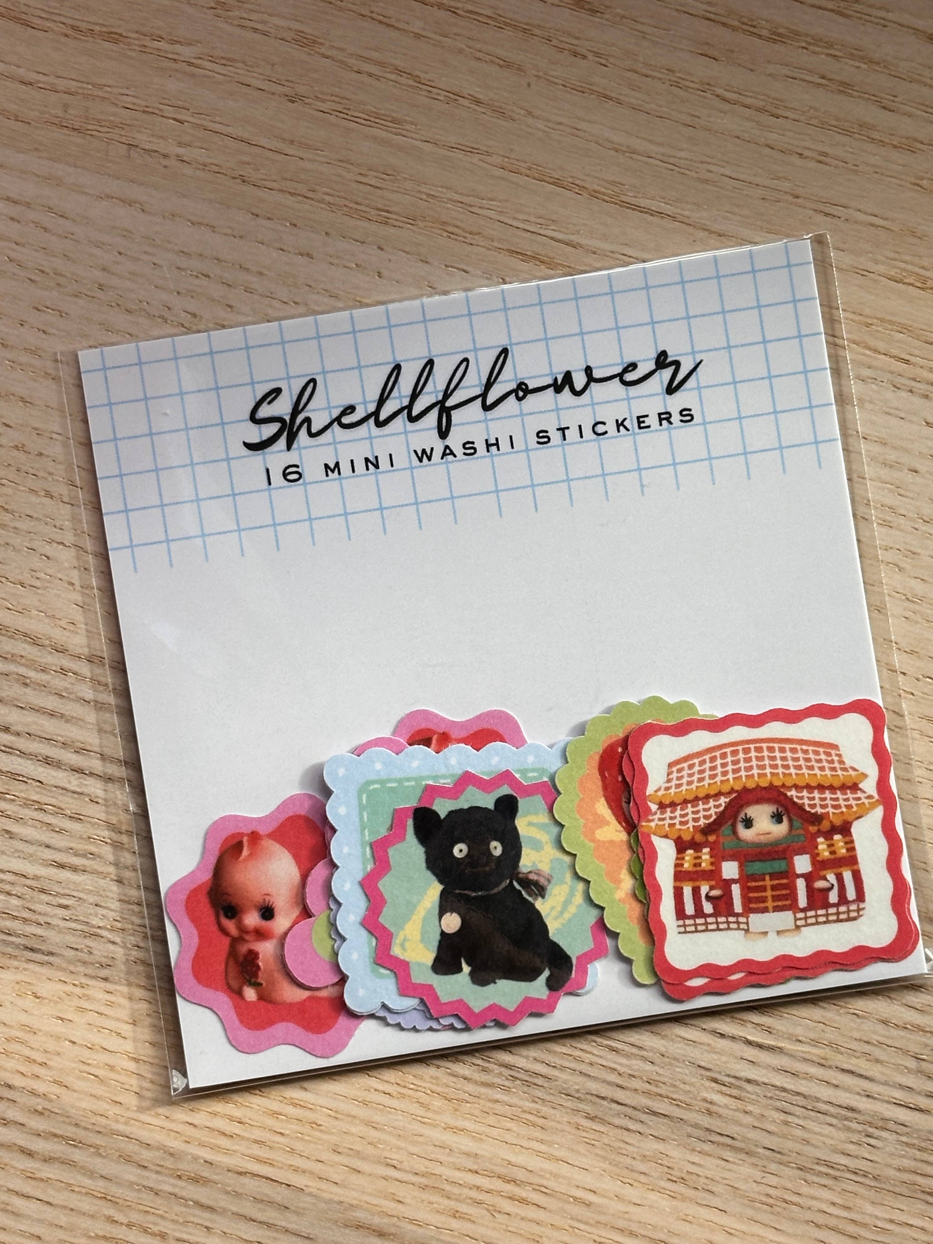 Shellflower - Wholesale Sticker - Toys Washi Flake Stickers2