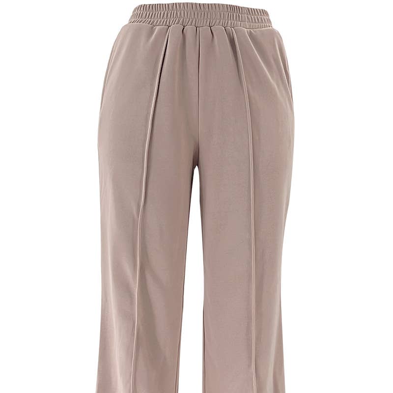 HIDDENBRAND - Wholesale Lounge Set - Women's - Drawstring zip-up sweatshirt & pant 2 piece set outfits21