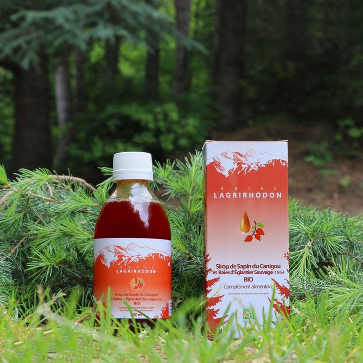 ABIES LAGRIMUS - Vente Supplément oral/vitamine - LAGRIRHODON - Sirop de sapin biologique & cynorrhodon