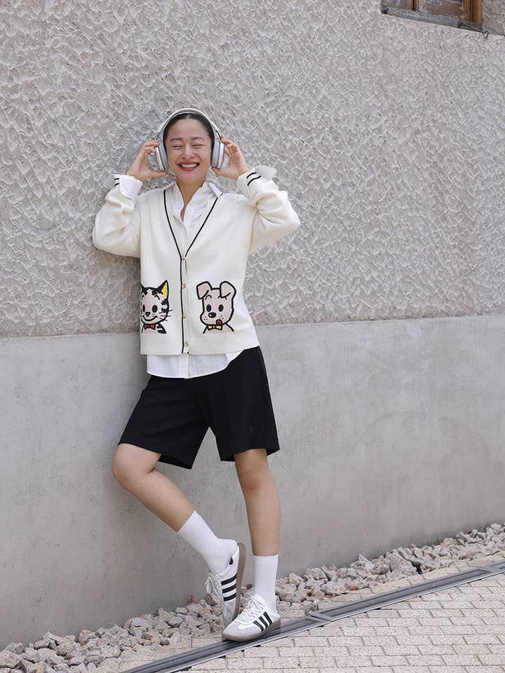 Stickad kofta för wholesale av Urlazh