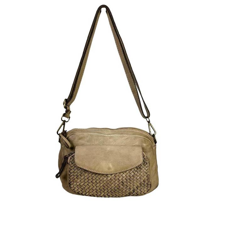 Chenson & Gorett - Wholesale Shoulder Bag - Women's - Vintage Washed Leather Women's Shoulder Bag. Summer Sales