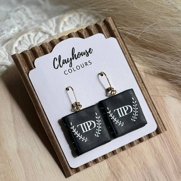 Clayhouse Colours - Wholesale Dangle Earrings - Taylor Swift Earrings | The Tortured Poets Dept Earrings