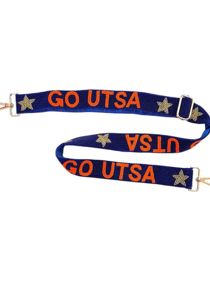 UTSA Adjustable Beaded Strap for wholesale by Pria Handmade Accessories