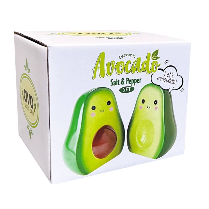 Streamline - Wholesale Salt & pepper shaker set - Avocado Salt & Pepper Set2