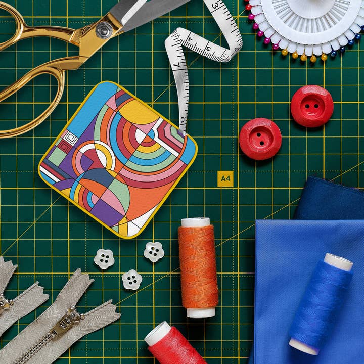 RainCaper - Wholesale Measuring Tape - Tape Measure -  Frank Lloyd Wright "Hoffman Rug"7